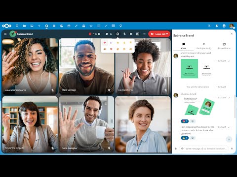Talk | Nextcloud Hub 5 | JV-net